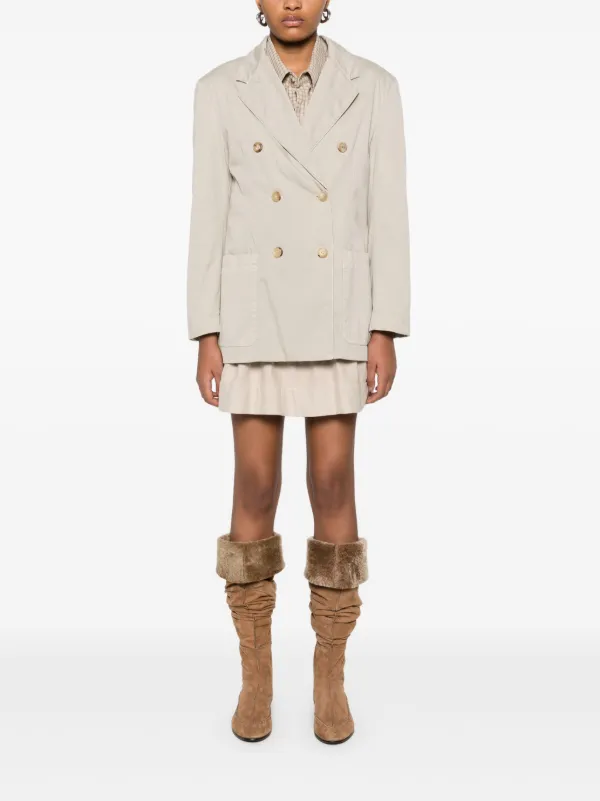 ジャケット・アウター Palm Angels double-breasted blazer 50 Palm Angels double-breasted Blazer | Neutrals | FARFETCH ZA