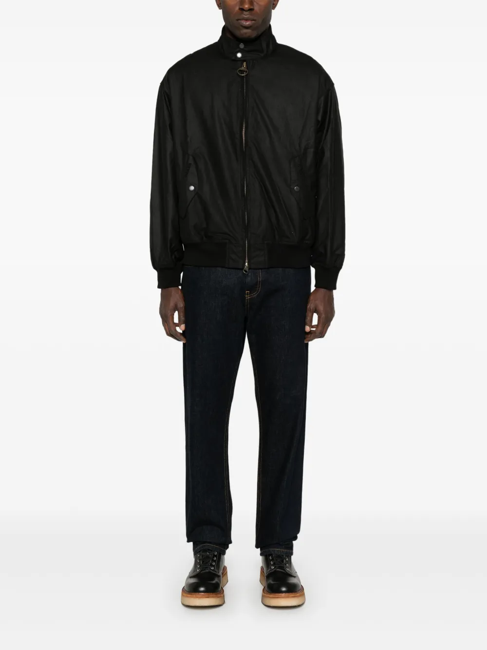 Baracuta wax-coated jacket - Black