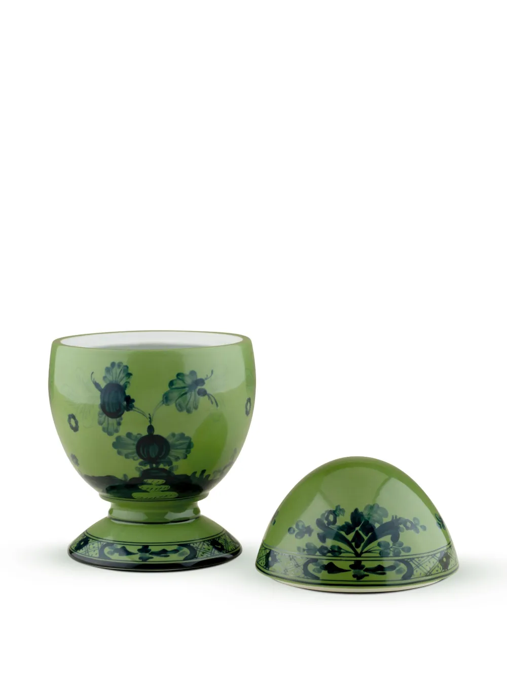  Ginori 1735 Oriente Italiano Egg Cup (21cm) - Green 