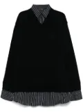 Balenciaga layered sweater - Black