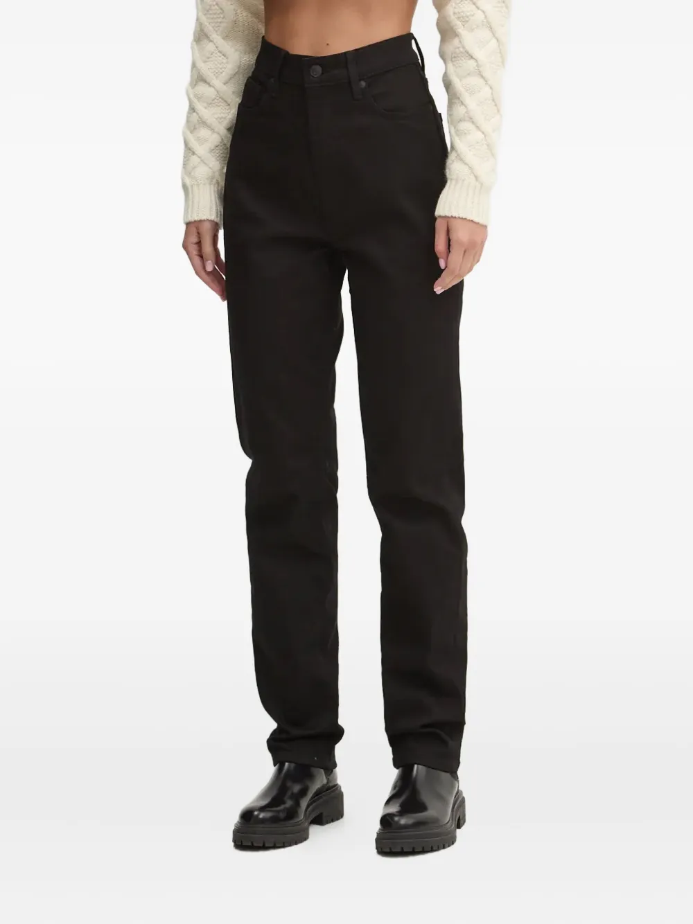 HUGO button-fastening jeans | Black | Image 1