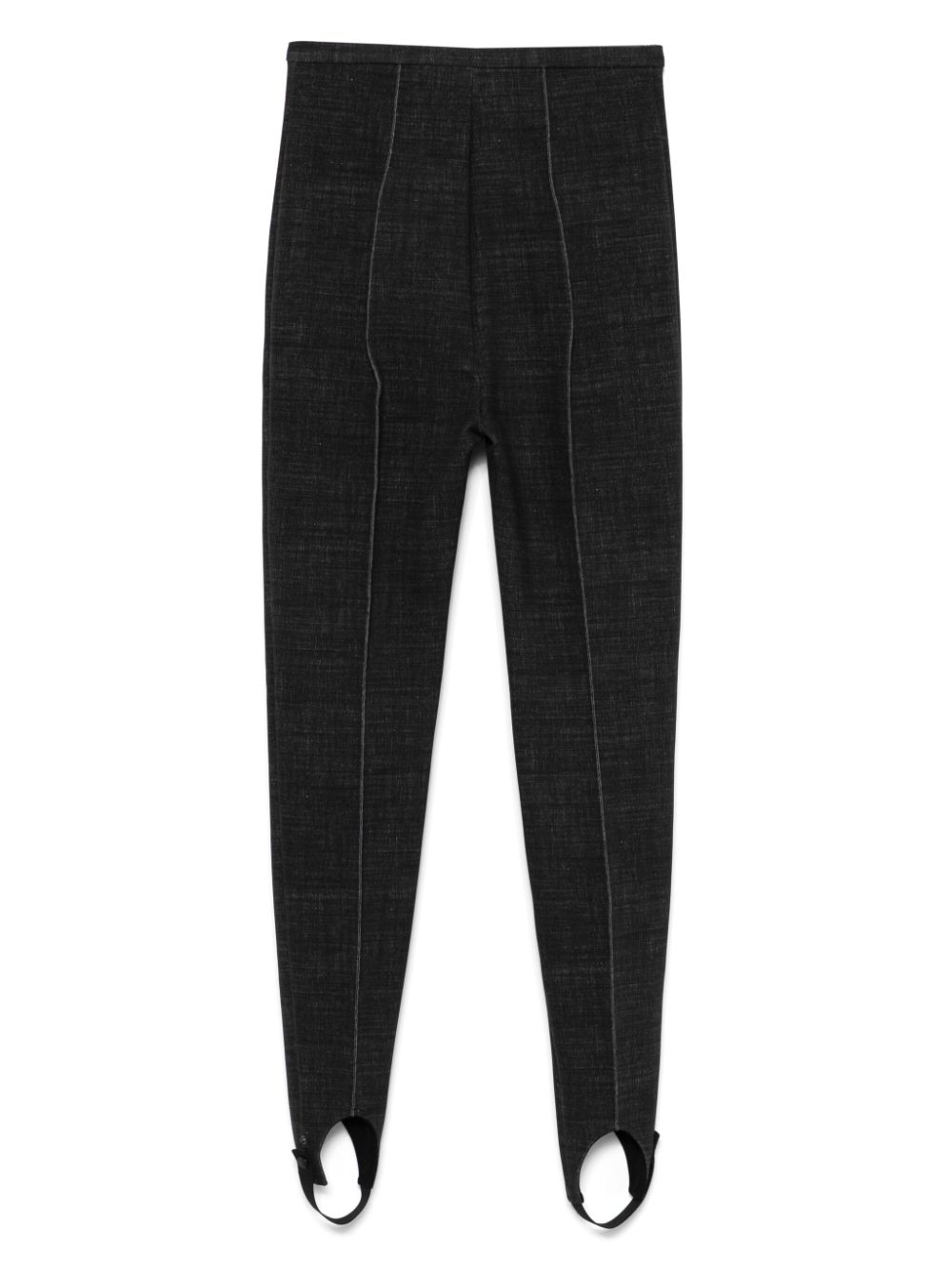 Philosophy Di Lorenzo Serafini mélange-effect trousers - Grijs