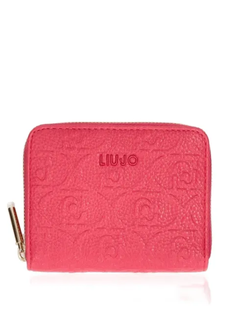 LIU JO embossed zip-around wallet