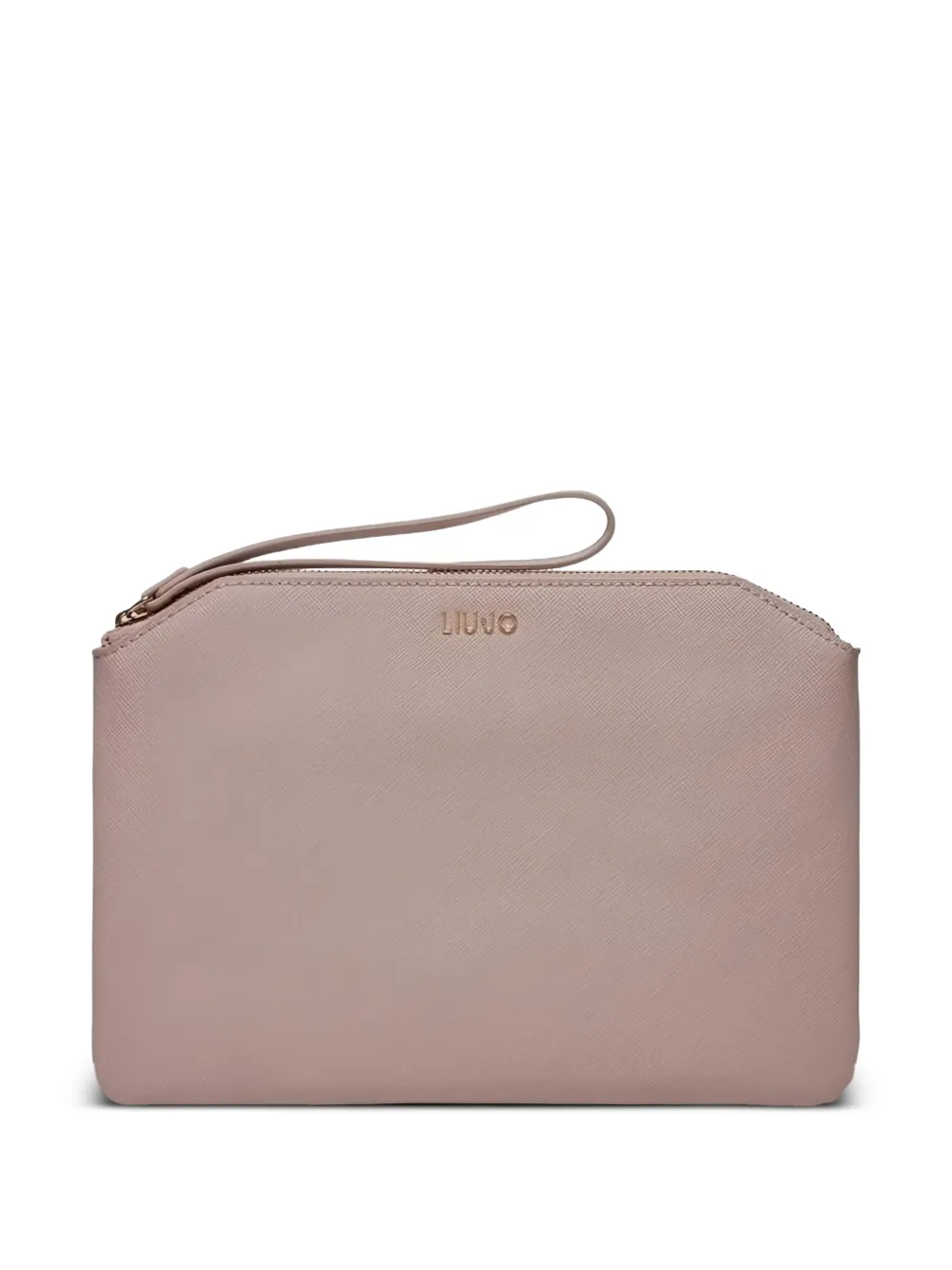 LIU JO logo clutch bag - Pink