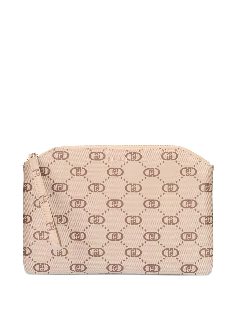 LIU JO monogram-pattern coin pouch | Neutrals | Image 1