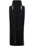 Christopher Esber strapless long dress - Black