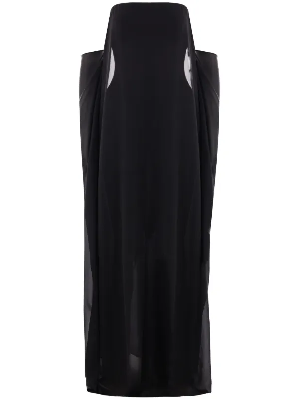 【関税込み】Christopher Esber ロングドレス Amazon.com: Christopher Esber, Monument Long Dress, L, Black
