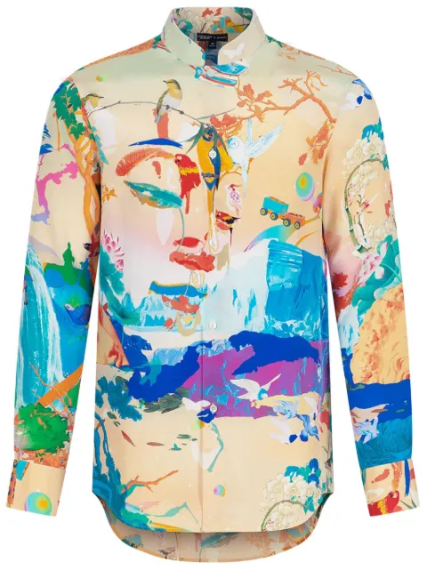 Shanghai Tang x Jacky Tsai printed shirt