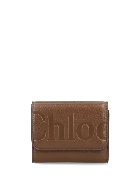 Chloé logo-debossed wallet