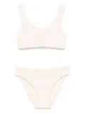 MC2 Saint Barth Kids crinked bikini - Neutrals