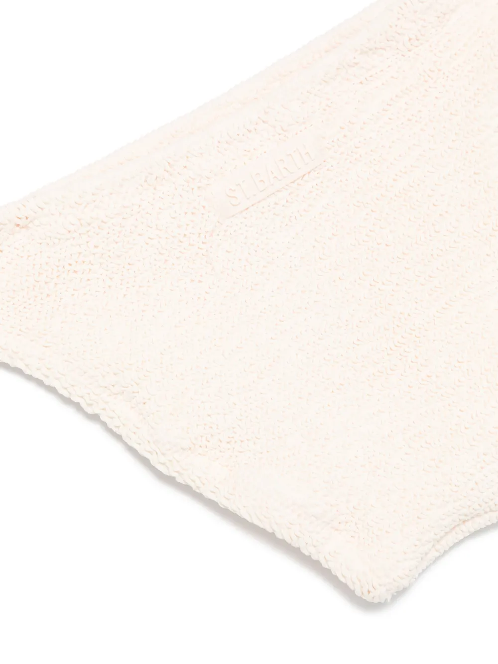 MC2 Saint Barth Kids Gekreukte bikini Beige