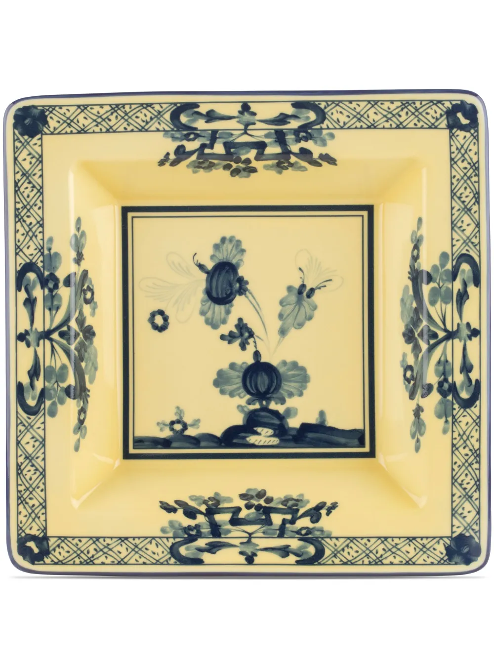 Ginori 1735 Oriente Italiano Change Tray (18cm) In Yellow