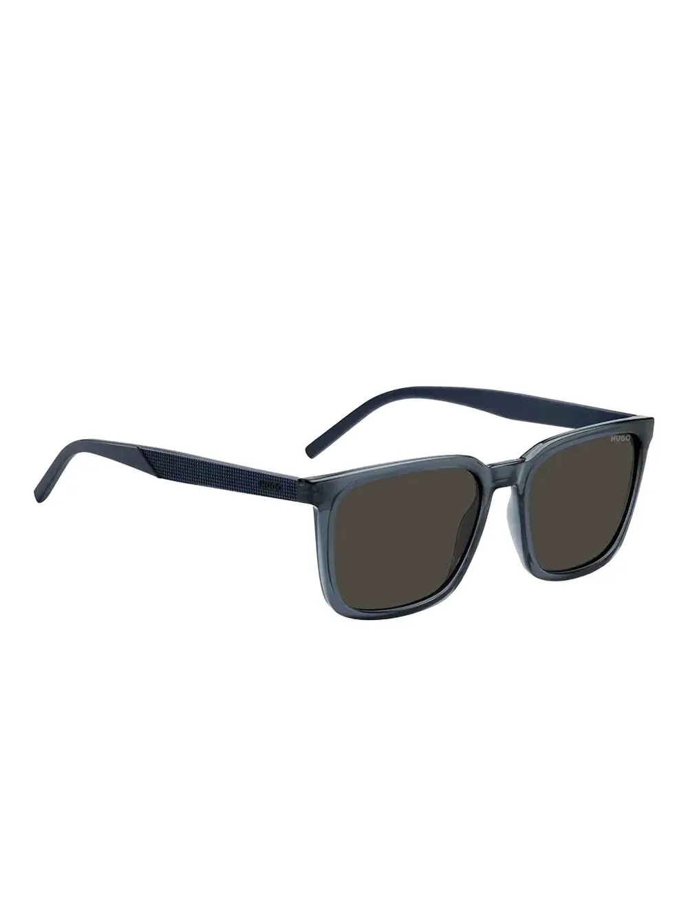 HUGO Zonnebril met vierkant montuur Blauw