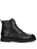 HUGO leather boots - Black