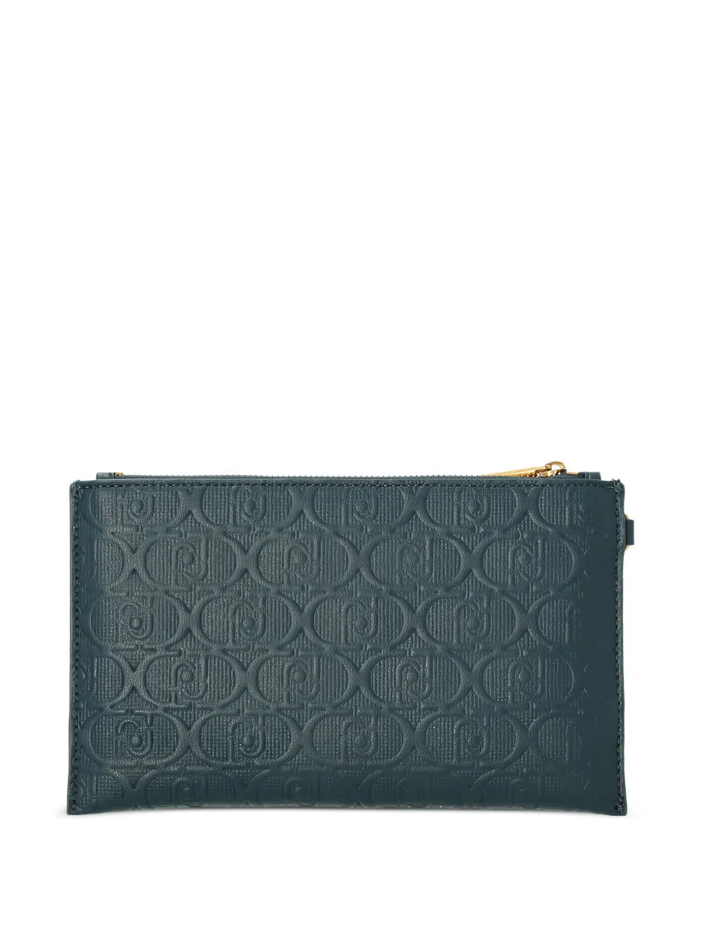 LIU JO Clutch met logoprint - Groen
