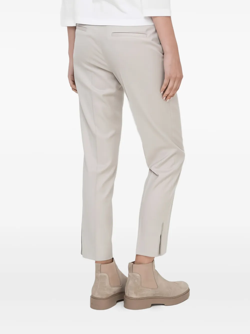 Fabiana Filippi Cropped broek Beige