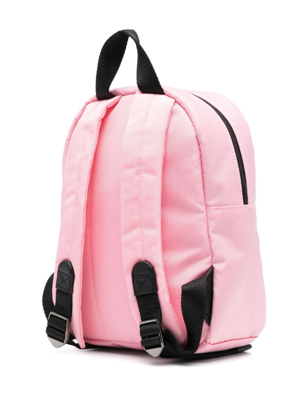 Dolce & Gabbana Kids logo-appliqué backpack - Roze