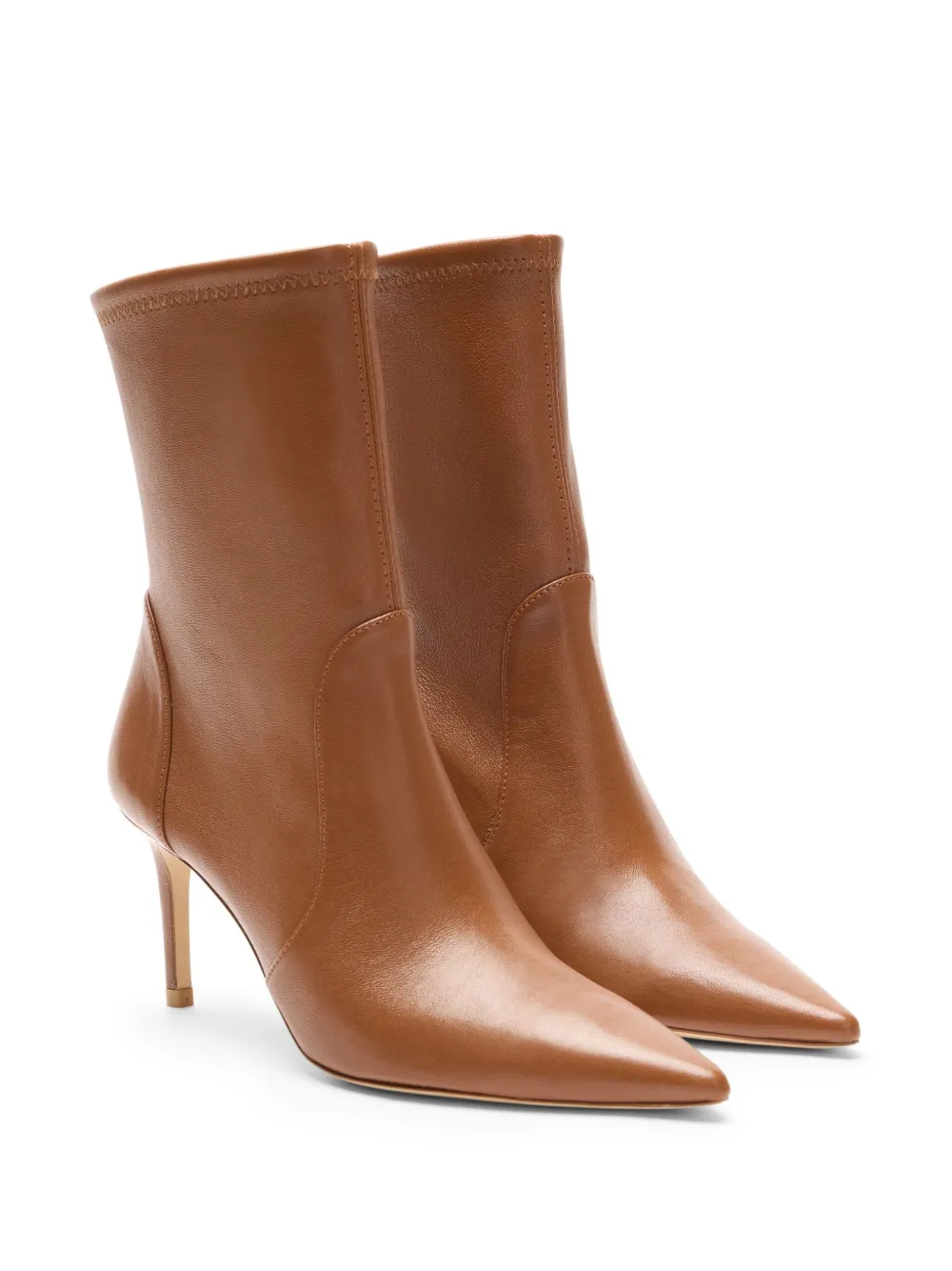 Stuart Weitzman 75mm Stuart Power boots Brown