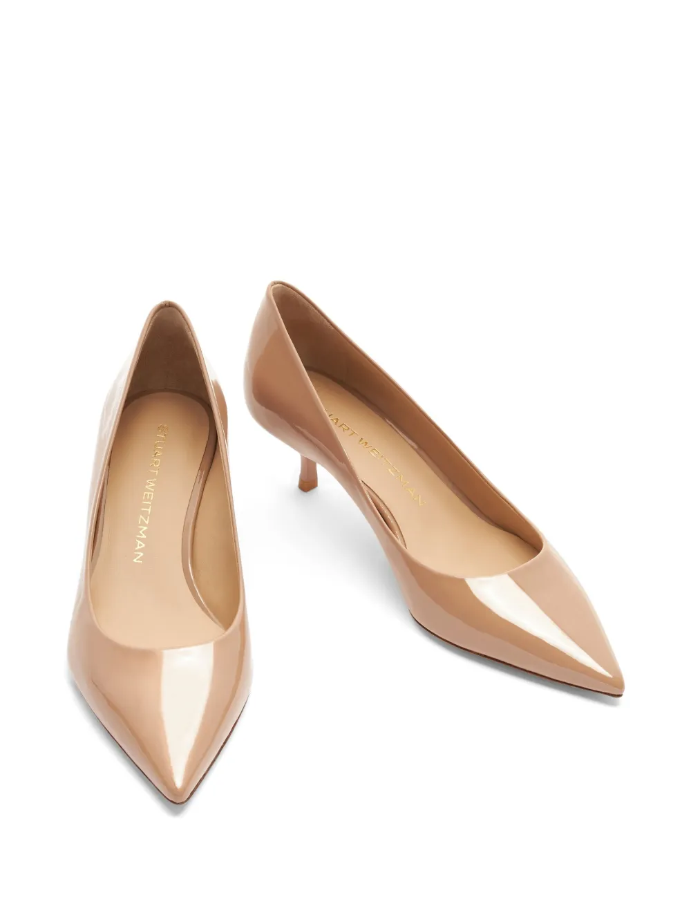 Stuart Weitzman 50mm Power pumps Neutrals