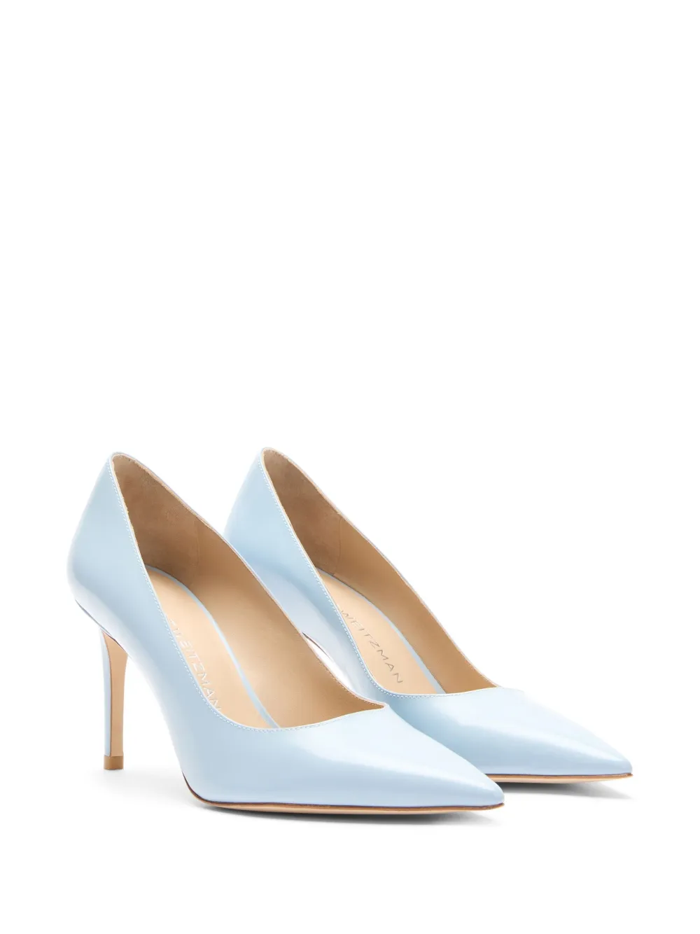 Stuart Weitzman 85 mm Power pumps - Blauw