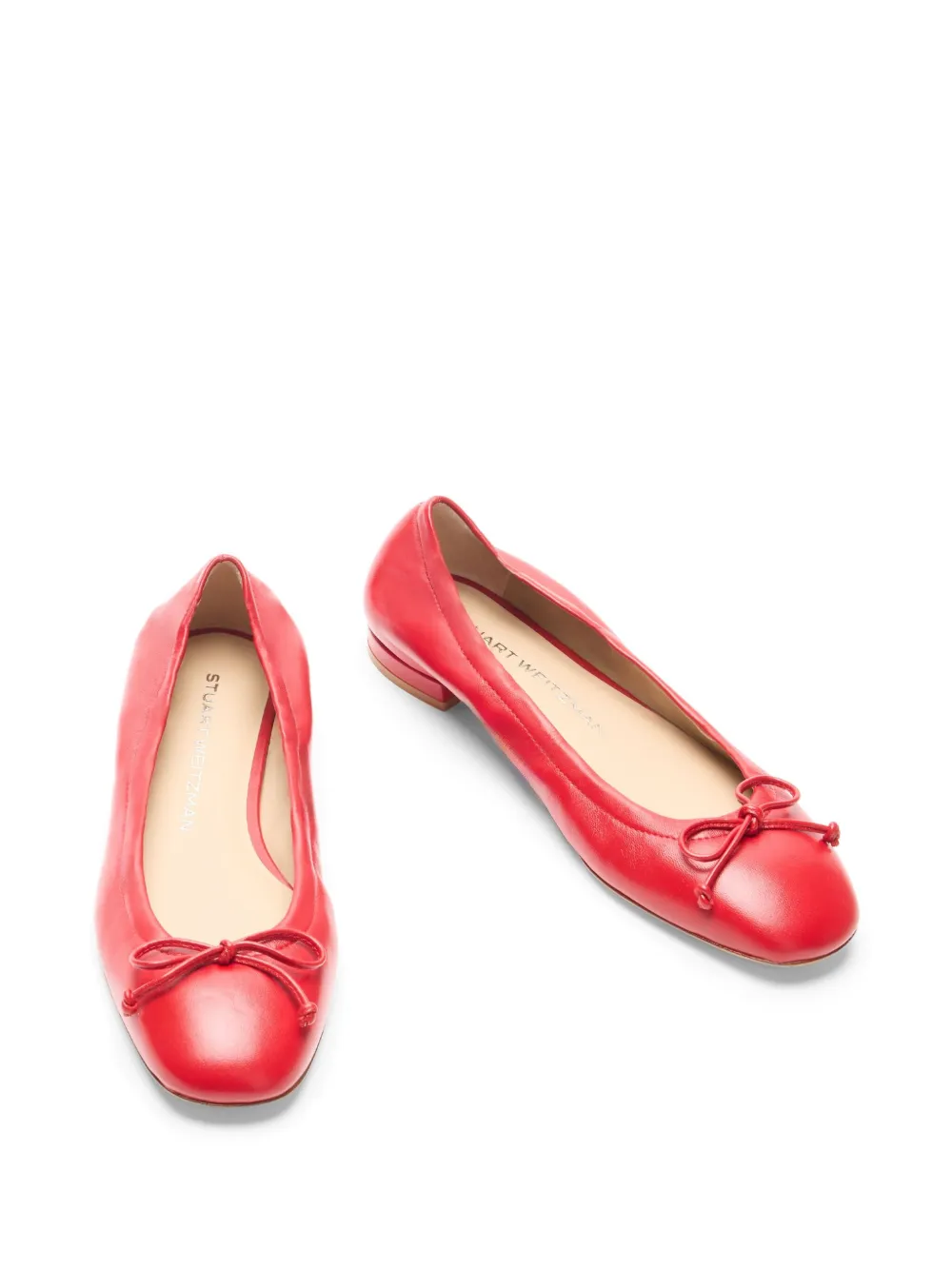 Stuart Weitzman Bria ballet flats Red