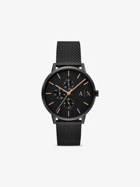 Armani Exchange montre à boîtier rond 42 mm