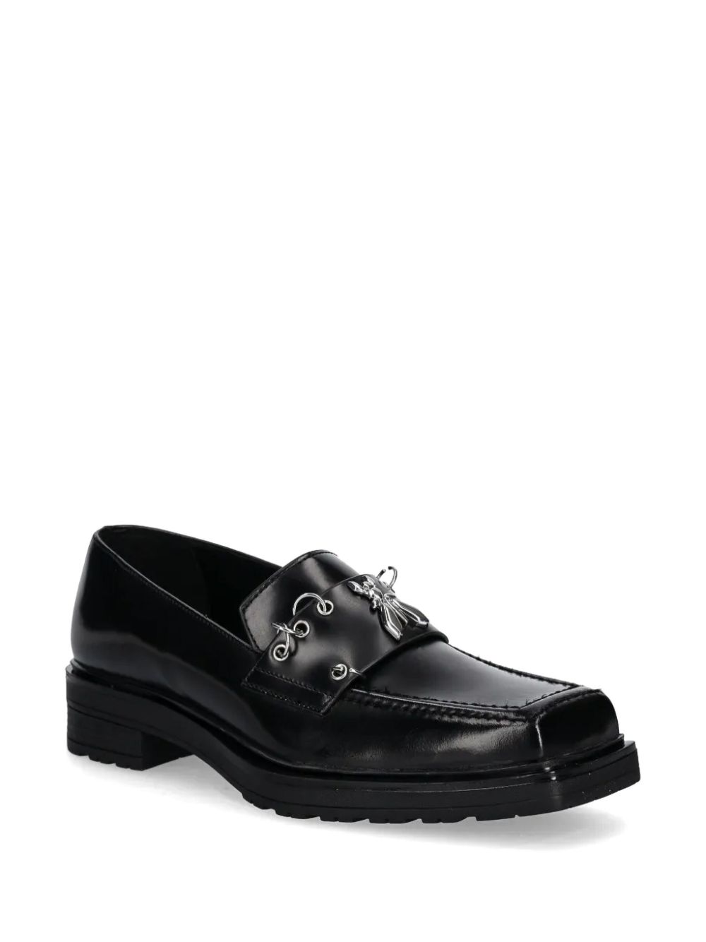 Patrizia Pepe Loafers met ringlets - Zwart