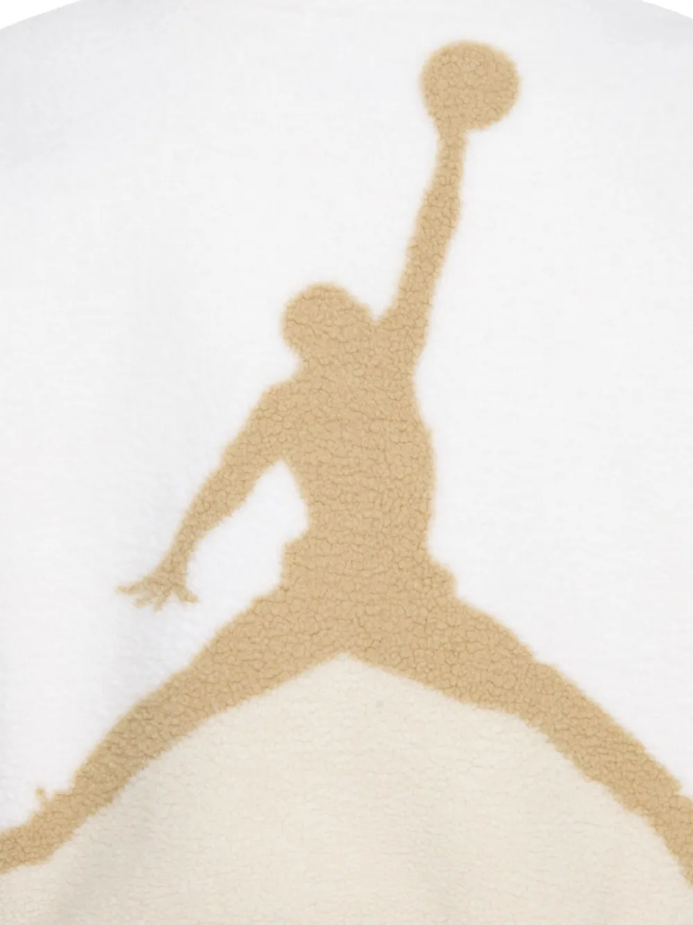 Jordan Kids Jumpman fleece jack Wit