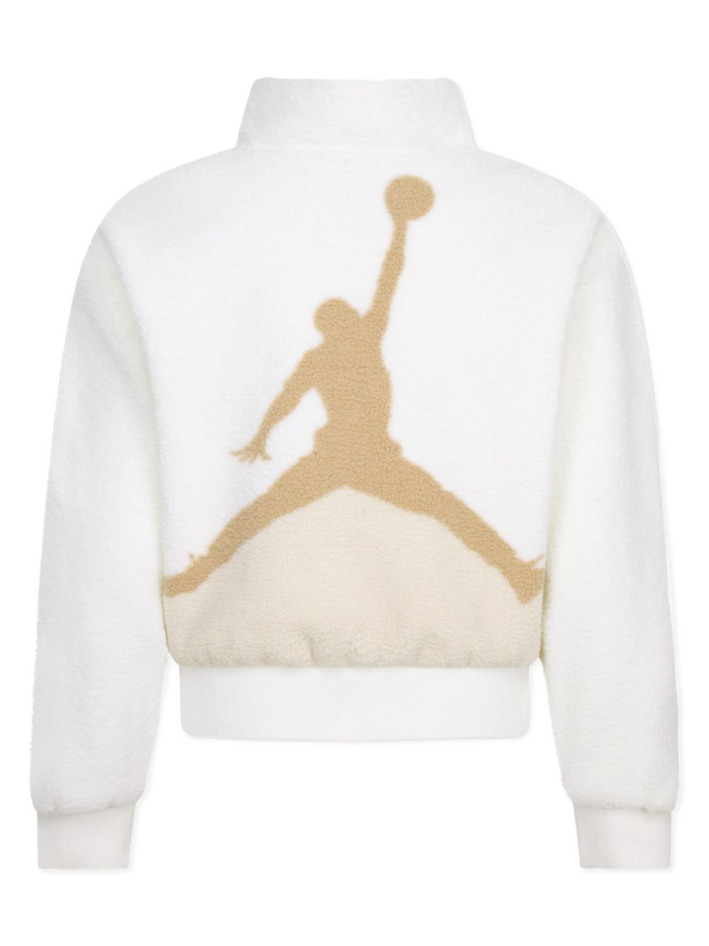 Jordan Kids Jumpman fleece jacket - Wit