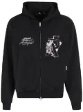 Represent Hermes zip hoodie - Black