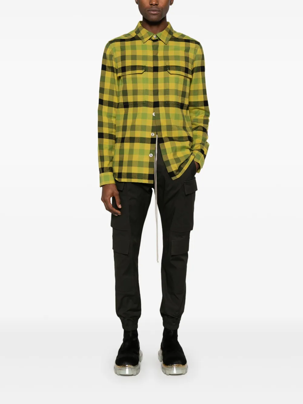Rick Owens Cargo broek - Groen