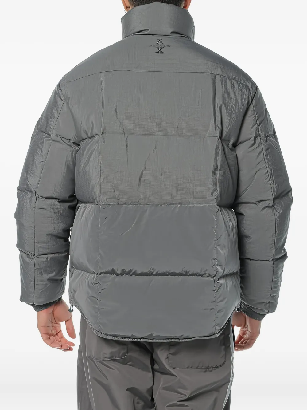 Armani Exchange Gewatteerd donsjack Grijs