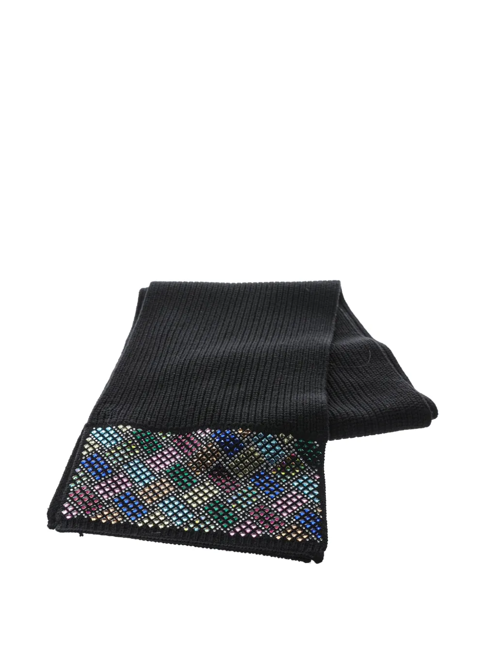 Kurt Geiger Crystal Kensington scarf - Nero