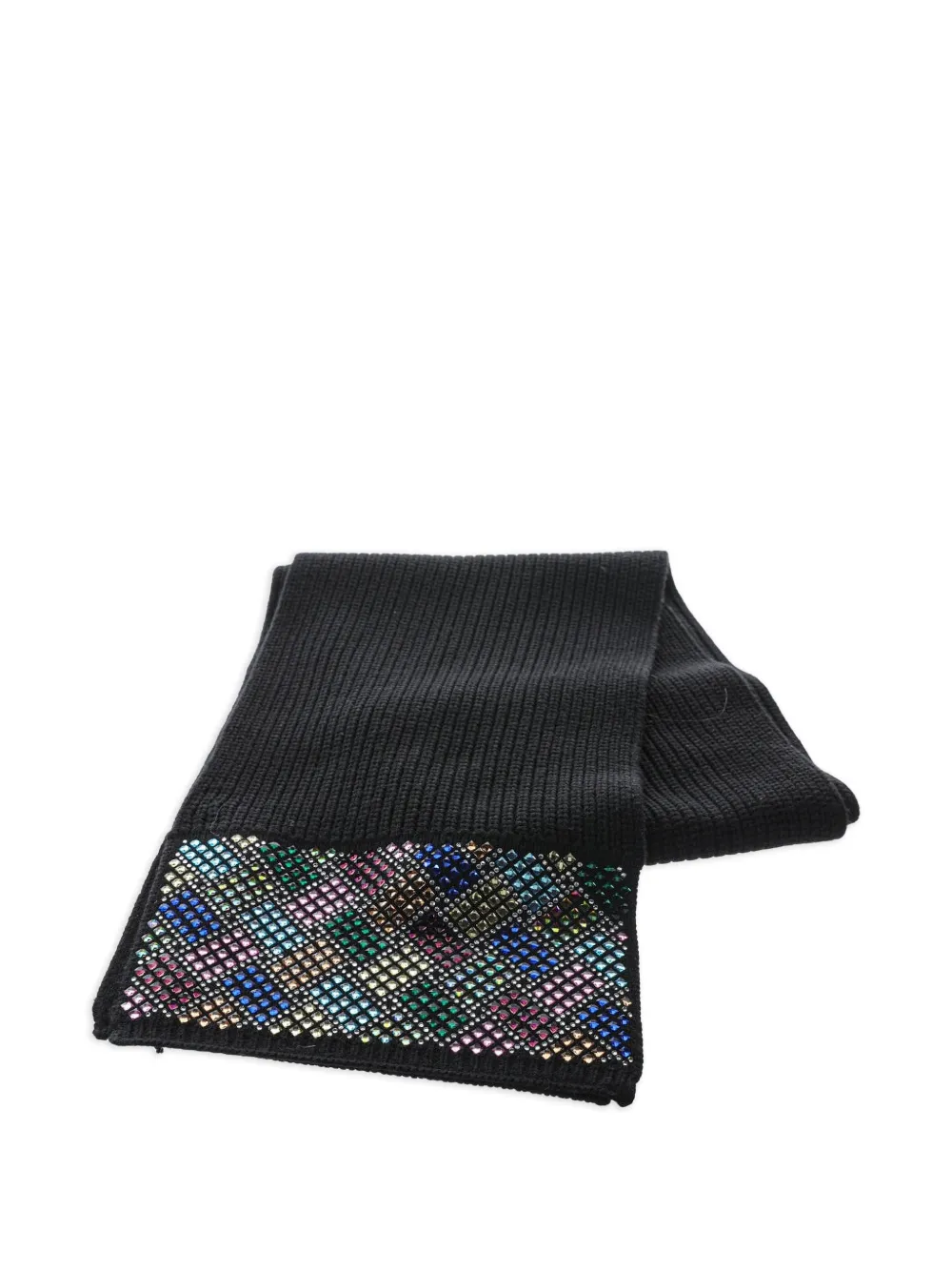 Kurt Geiger Crystal Kensington scarf - Nero