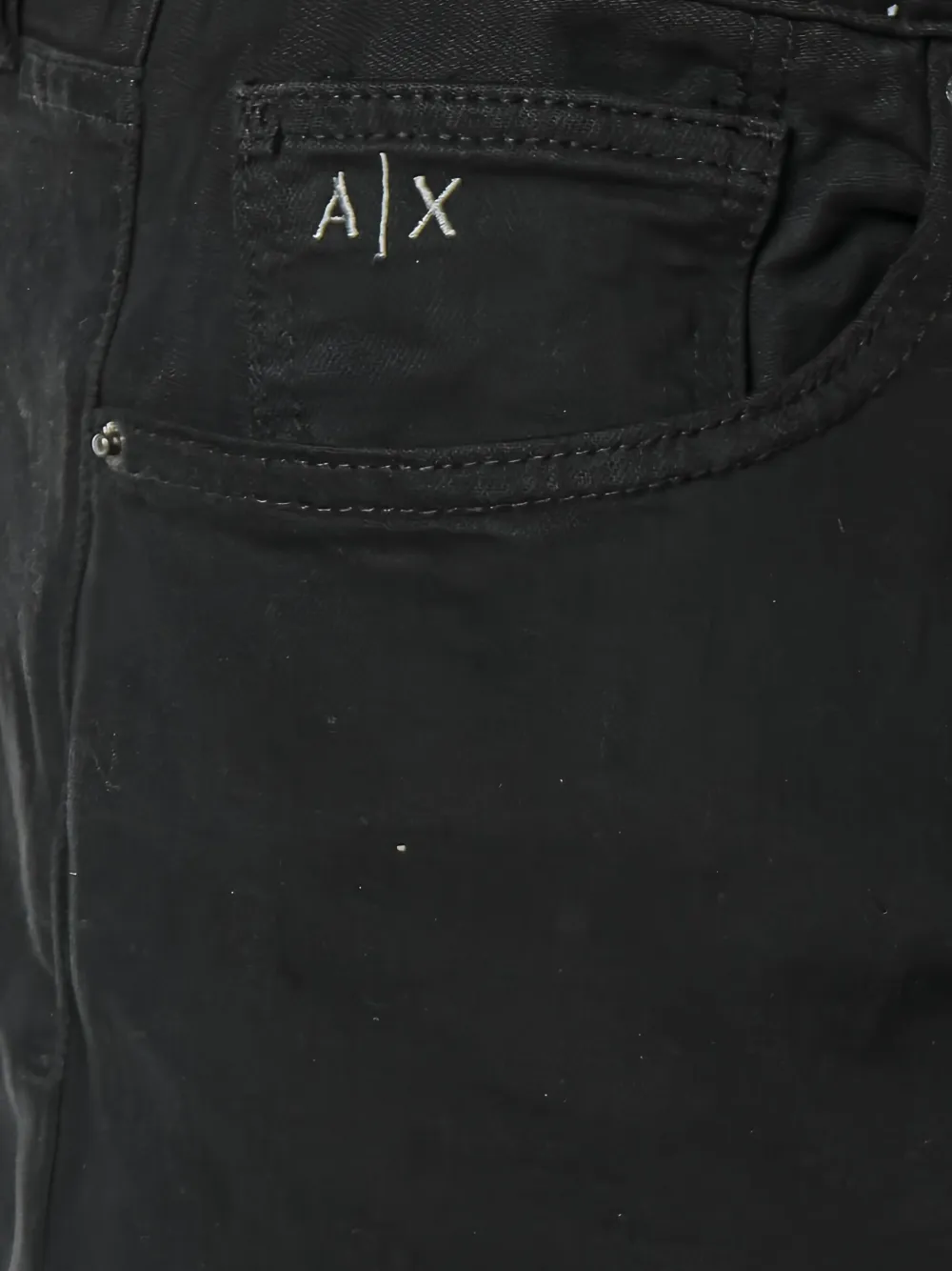 Armani Exchange Jeans met vijf zakken Zwart