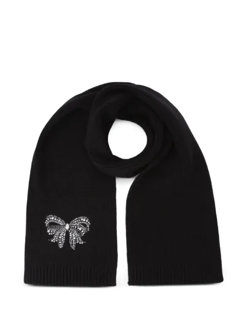 Kurt Geiger London Belgravia bow-embellished scarf