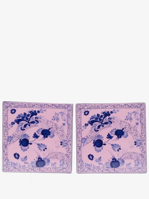 GINORI 1735 Tischsets mit Blumen-Print (2er-Set)