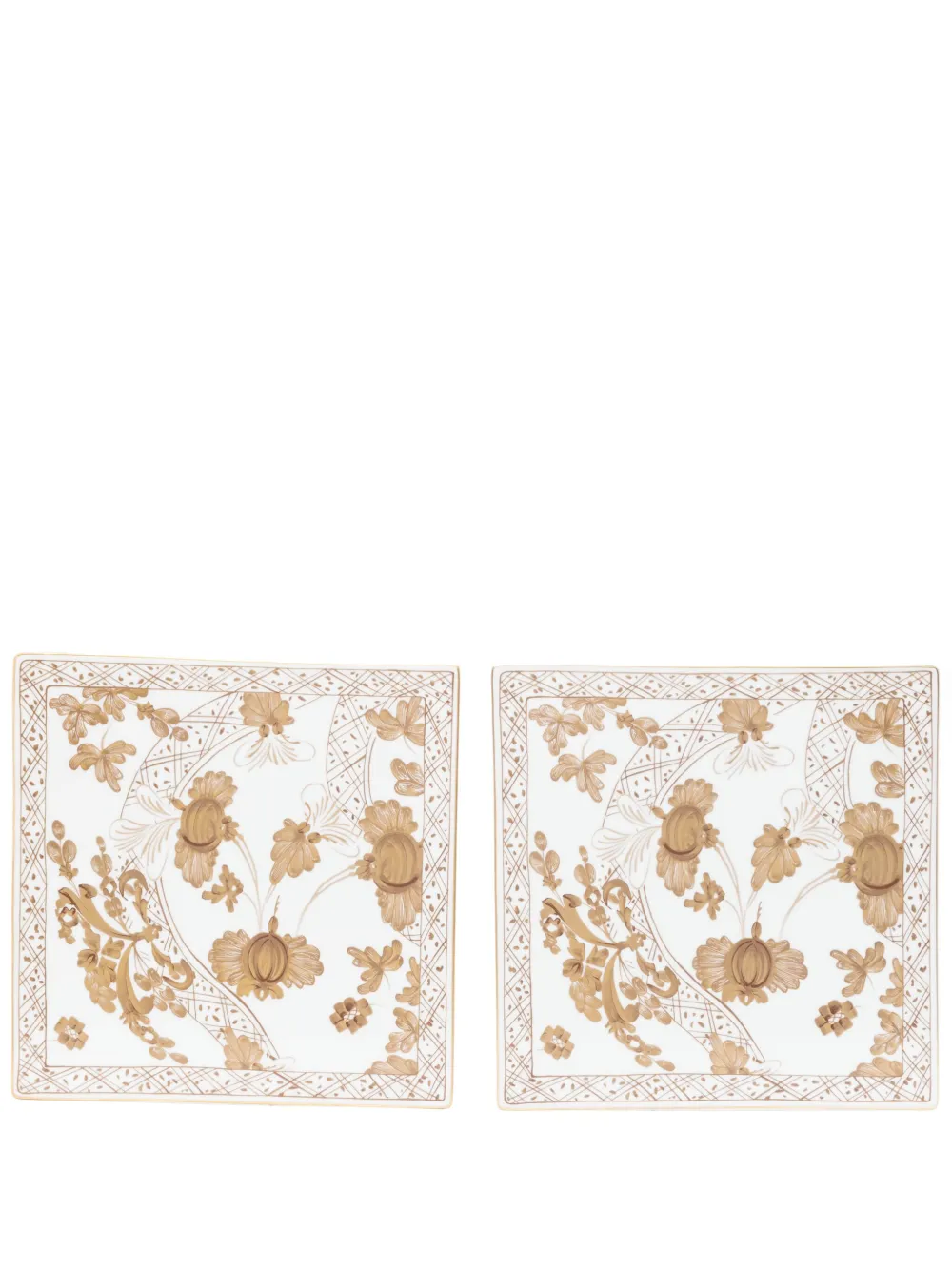 GINORI 1735 Iris-motif placemats (set of two) | White | Image 1