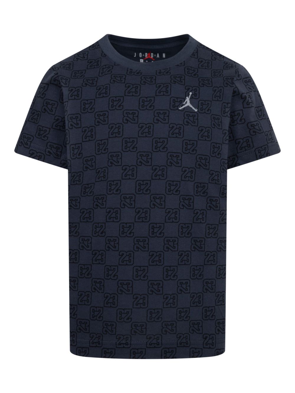 Jordan Kids logo-print T-shirt - Black