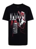 Jordan Kids graphic-print T-shirt - Black