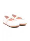 Dolce & Gabbana Kids bow-detailing ballet flats - White