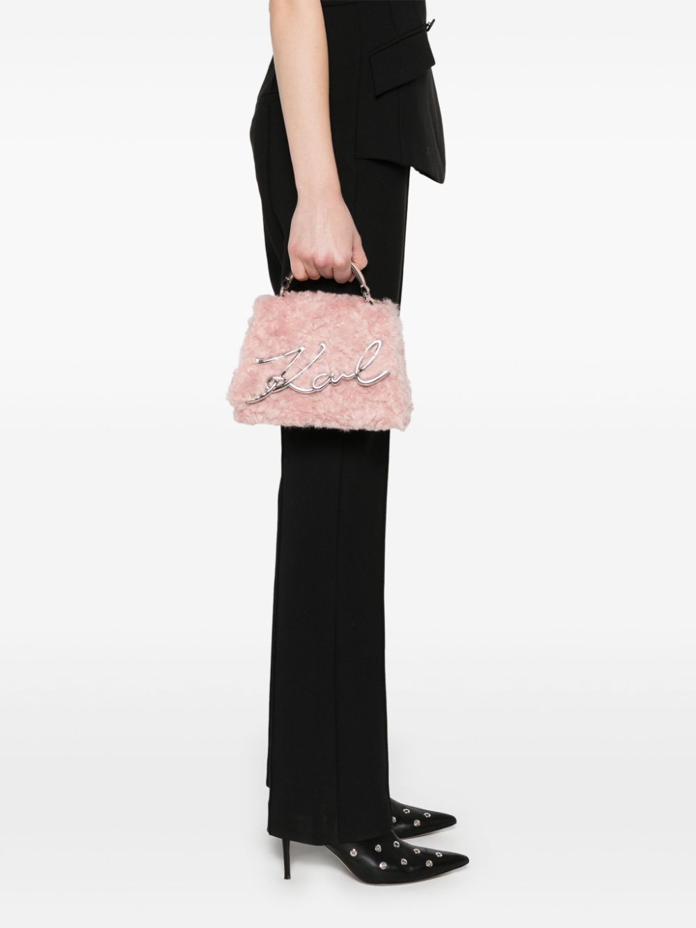 Karl Lagerfeld K/Signature tote bag - Roze