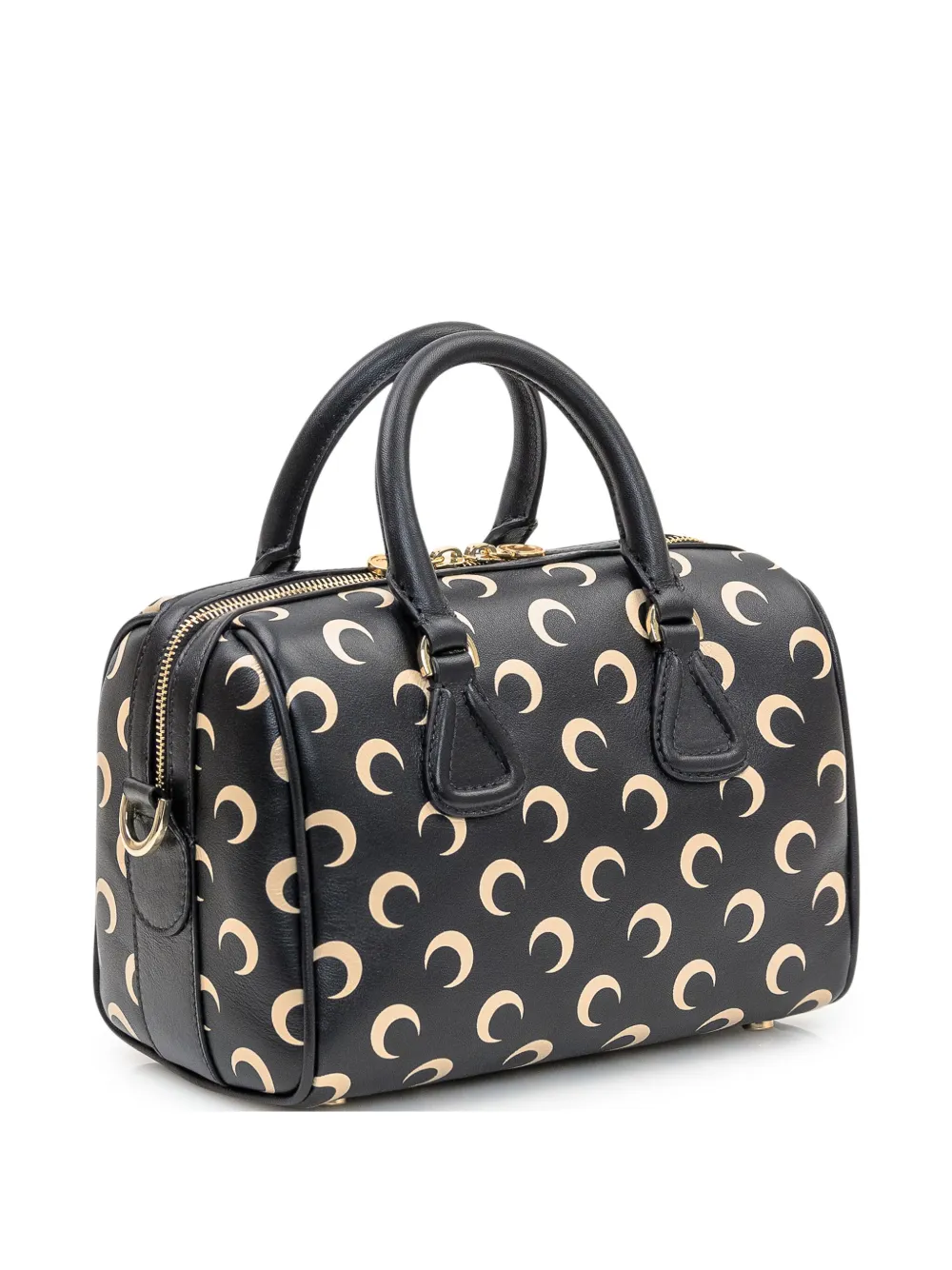 Marine Serre Moon shopper Zwart
