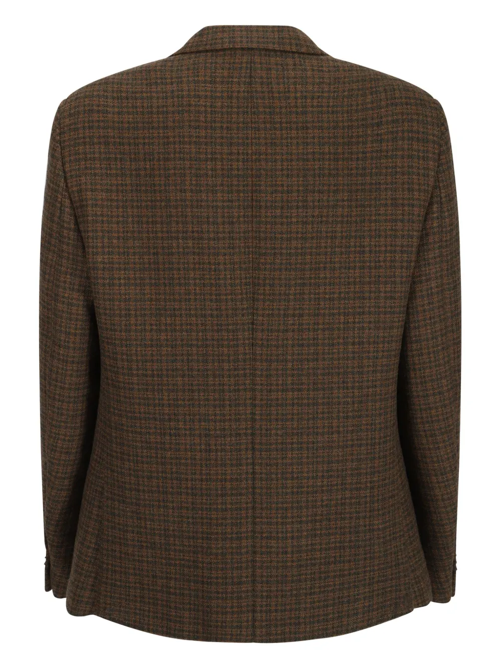 Loro Piana checked blazer - Brown