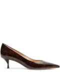 Stuart Weitzman 50mm Power pumps - Brown