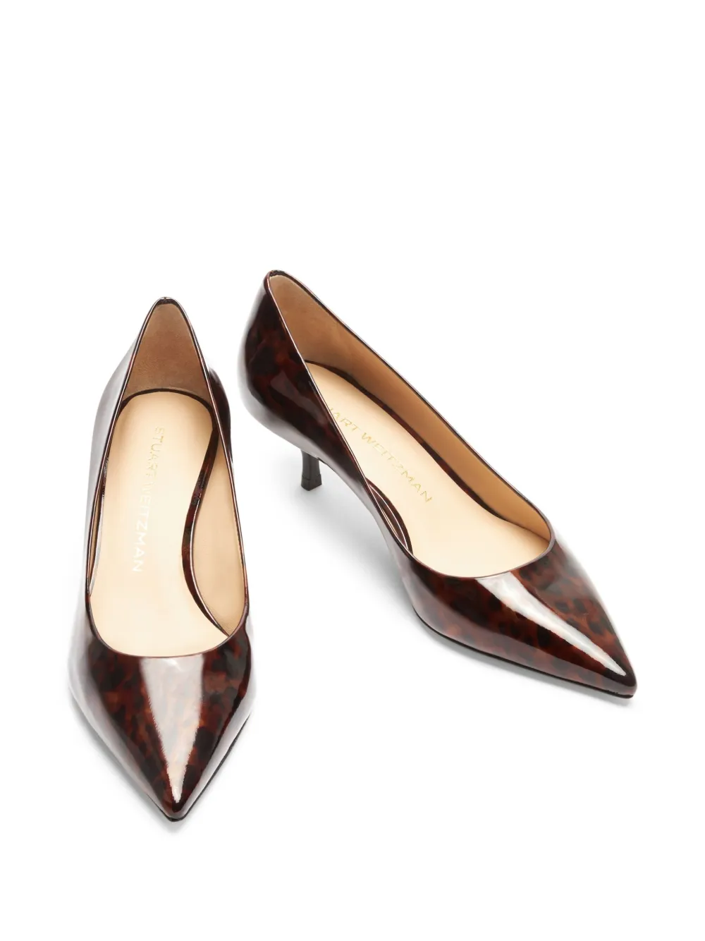 Stuart Weitzman 50mm Power pumps Brown