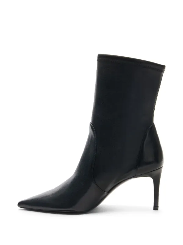 ミドルブーツ STUART WEITZMAN Women Boots SJ346 SMO BLK Black EMERSON MOTO BOOT in BLACK for Women | Stuart Weitzman®