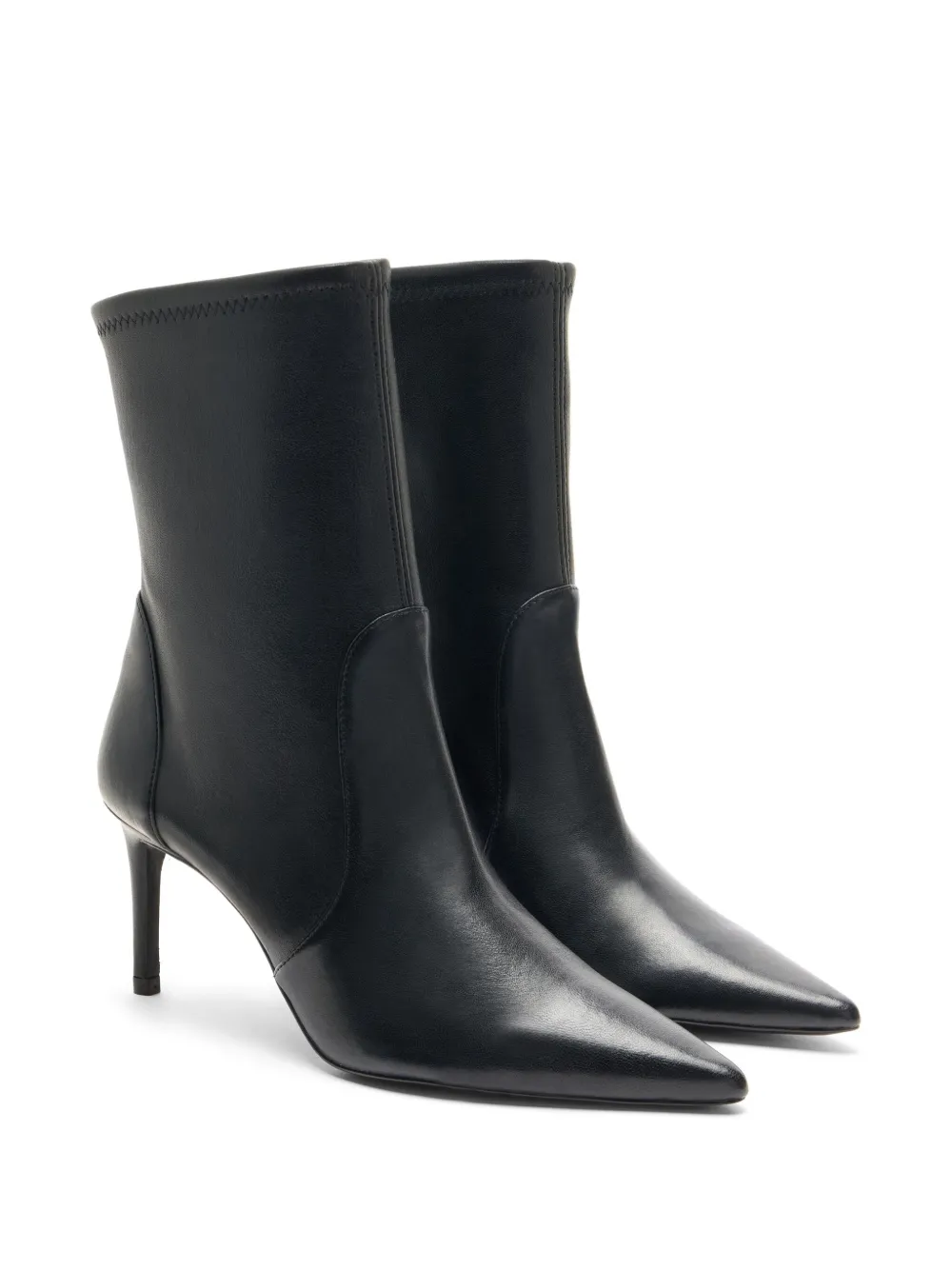 Stuart Weitzman 75mm Stuart Power boots Black