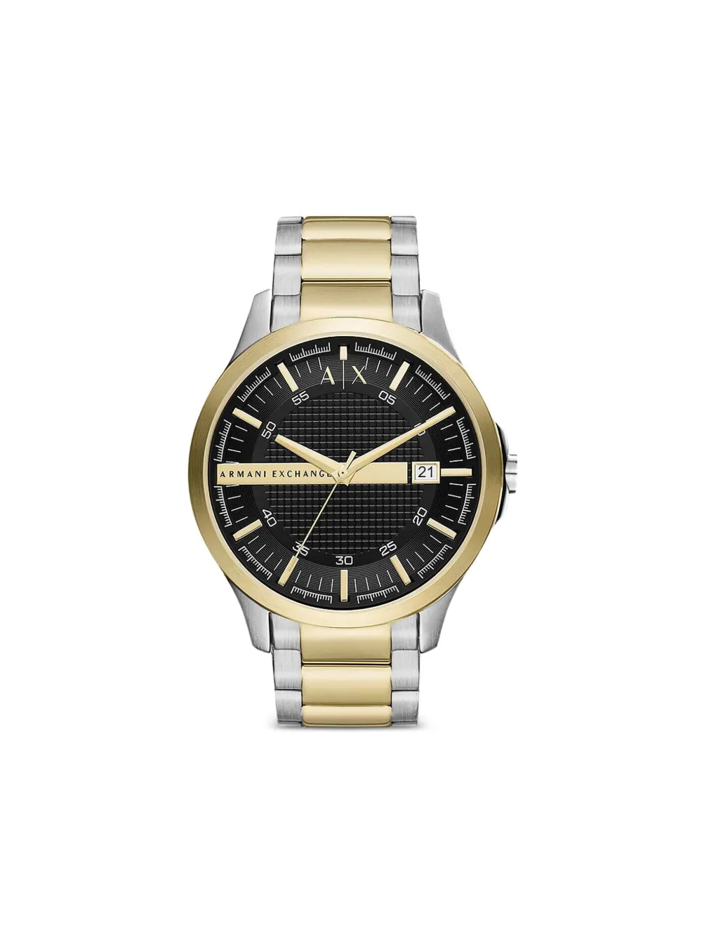 Armani Exchange round face 46mm | Black | Image 1