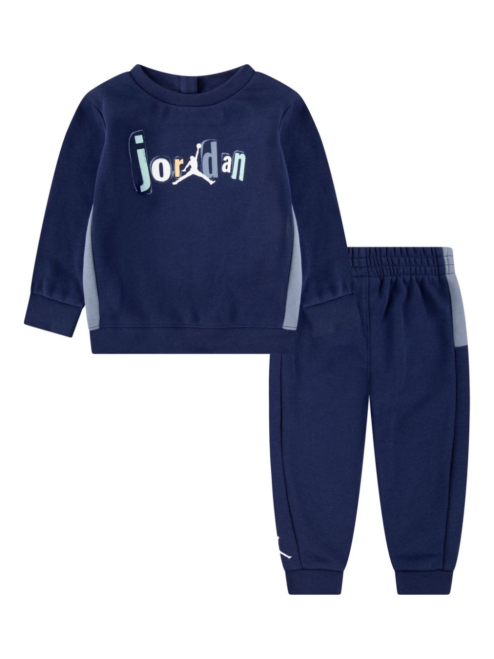 Jordan Kids logo-print tracksuit - Blue